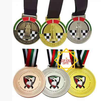 Medal Manufacturer Gold Silver Copper Brass Metal Medal For Tournament Event